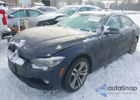 2018 BMW 430I Gran Coupe xDrive from USA, damaged, VIN WBA4J3C56JBL04282